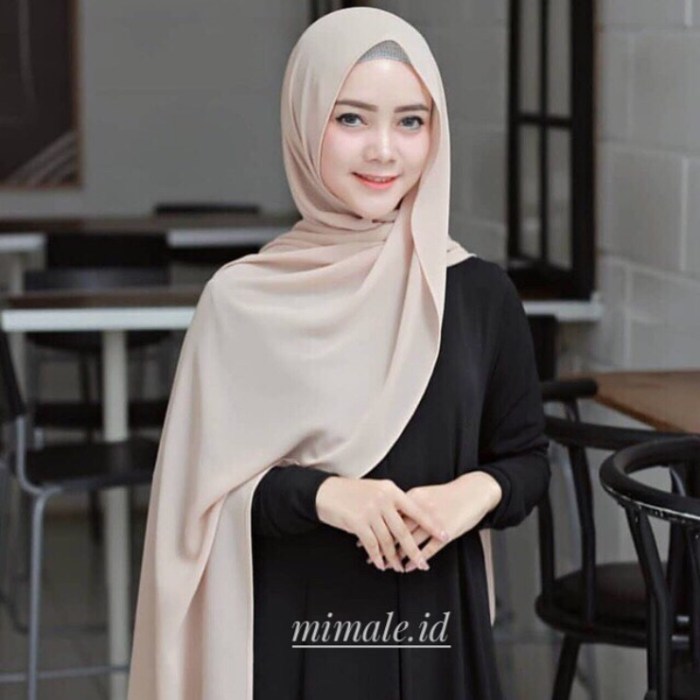 pashmina hijab anggun gaya bermutu produk rekomendasi