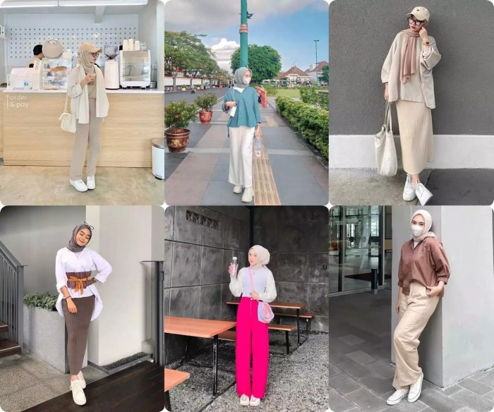 style sepatu docmart wanita hijab
