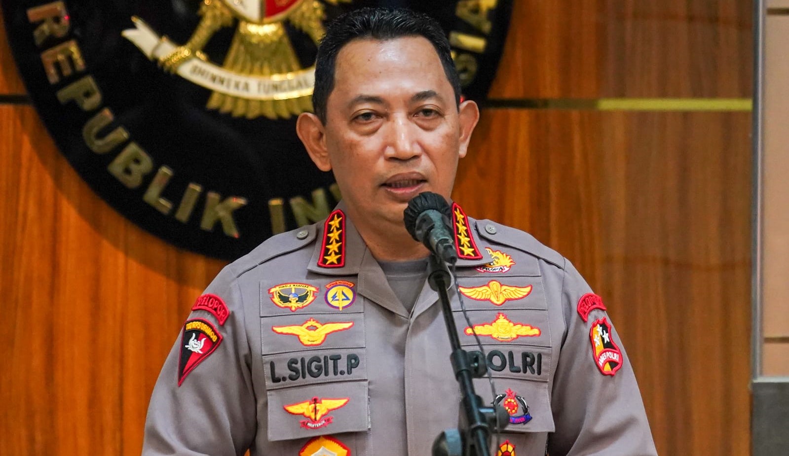 Kapolri Jenderal Listyo Sigit Prabowo.(foto:egan/kemenpora.go.id)
