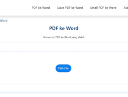Cara Mudah Mengubah PDF ke Word di Laptop: Panduan Lengkap