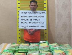 Bawa 13 Kg Sabu, Kurir Asal Aceh Gagal Pasok Narkoba di Langkat