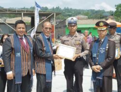 Personel Polres Samosir Raih Penghargaan Prestasi dari Pemkab Samosir