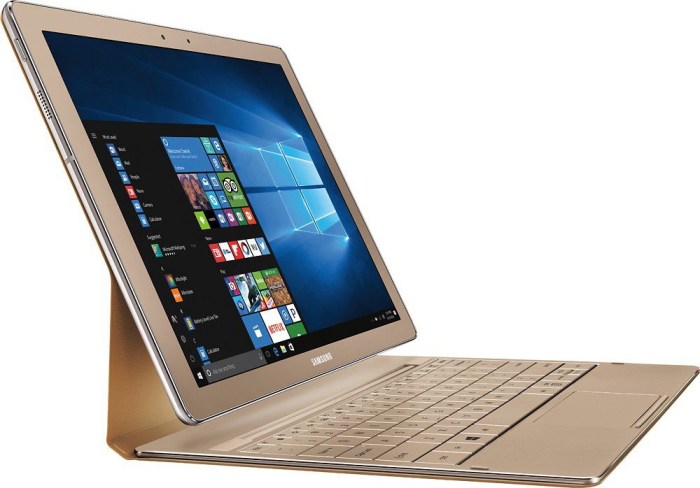 samsung gold galaxy tabpro tablet windows 8gb laptop edition 256gb ram pro ssd pc keyboard tablets convertible memory bluetooth intel