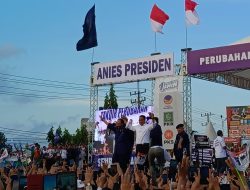 Anies Baswedan Kampanye di Percut, Peserta Pingsan dan Jalanan Macet