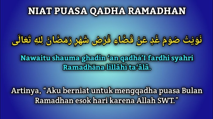 puasa niat doa buka qadha ganti ramadhan haid apk bacaan hutang