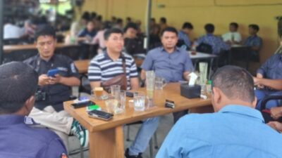 Kasi Humas Polrestabes Medan Coffee Morning : Evaluasi Kinerja dan Bangun Sinergi