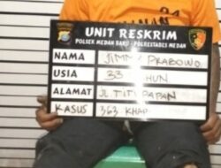 Nyerang Petugas Dengan Pisau, Residivis Spesialis Bongkar Rumah Didorr