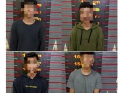 Polres Langkat Ringkus 4 Begal Sadis yang Meresahkan