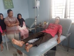 Kakek Sawon Dapat 15 Jahitan Usai Dibacok ODGJ Selepas Ziarah Kubur