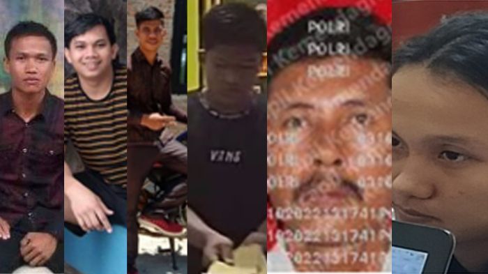 7 petugas KPPS yang kini diburon Polres Tapanuli Tengah.