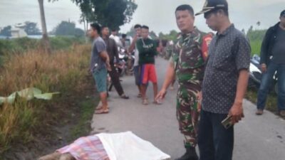 Wanita diduga korban pembunuhan ditemukan di pinggir jalan Desa Namorube Julu, Kecamatan Kutalimbaru, Kabupaten Deliserdang, Senin (11/3/2024).