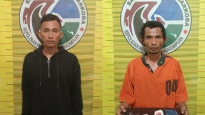 Dua Pecandu Sabu Keburu Ditangkap Sebelum Isap Narkoba