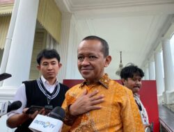 Bahlil Temui Jokowi di saat Cuti Bersama, Ada Apa?