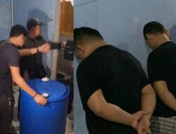 Gudang Miras Oplosan Cap Orang Tua di Medan Digerebek, 3 Orang Ditangkap