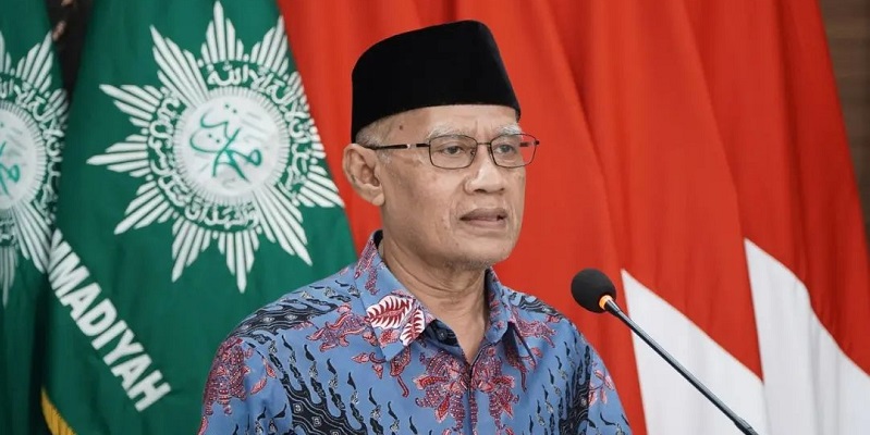 Ketua Umum Pimpinan Pusat Muhammadiyah, Haedar Nashir.(NET)