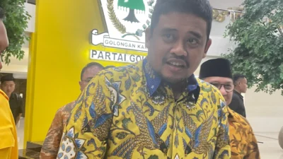 Bobby Nasution Hampir Dipastikan Ikut Pilgubsu 2024 dari Golkar