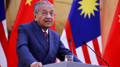 Mantan Perdana Menteri (PM) Malaysia Mahathir Mohamad