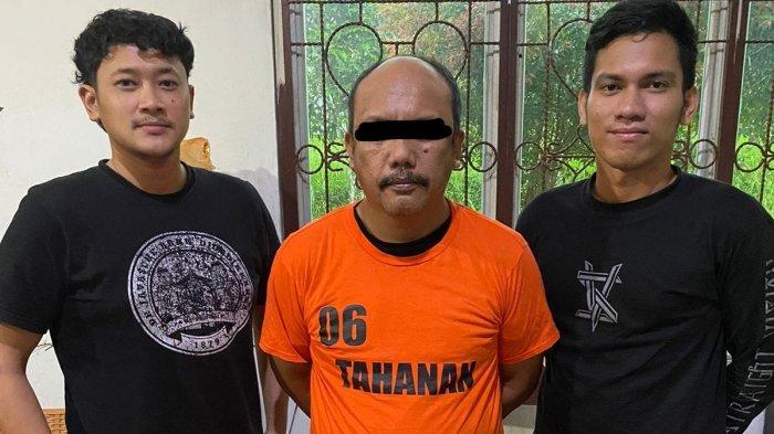 RR alias Tunggul, pengedar sabu di Kabupaten Simalungun ditangkap petugas Sat Res Narkoba Polres Simalungun.