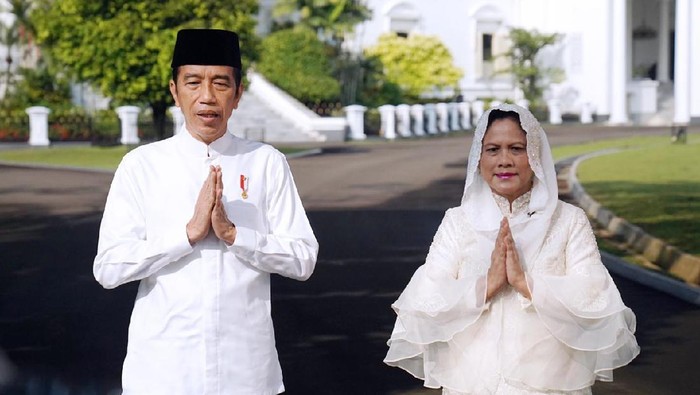 Presiden Jokowi dan Ibu Iriana (Lukas/Biro Pers Sekretariat Presiden)