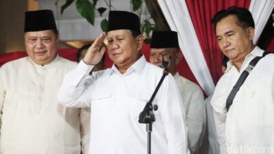 Prabowo Subianto resmi dinyatakan sebagai Presiden terpilih Pilpres 2024.