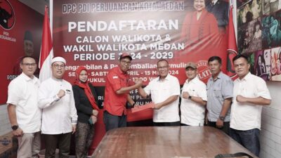 Beda dengan Bobby, PDIP Medan Terima Pendaftaran Akhyar sebagai Bakal Calon Wali Kota