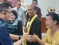 Kapolrestabes Medan Ibadah Minggu di Gereja GBKP Binjai