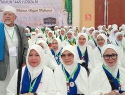 Alhamdulillah ! 1.093 Jamaah Calon Haji Sampai di Tanah Suci