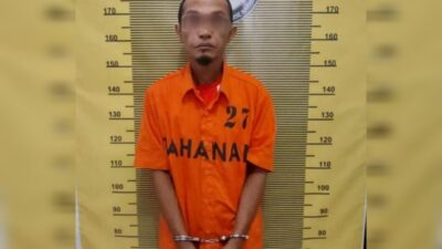 MDBM alias D (48), pengedar ganja warga Jalan Bangau, Kelurahan Aek Manis, Kecamatan Sibolga Selatan, Kota Sibolga ditangkap polisi.