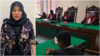Hanisa alias Nisa, ratu narkoba asal Aceh divonis hukuman mati di PN Medan, Rabu (8/5/2024).