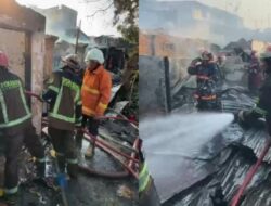8 Rumah di Medan Ludes Terbakar, 11 Mobil Pemadam Dikerahkan
