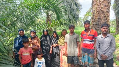 Puluhan pengungsi Rohingya asal Myanmar kembali masuk ke wilayah Indonesia.