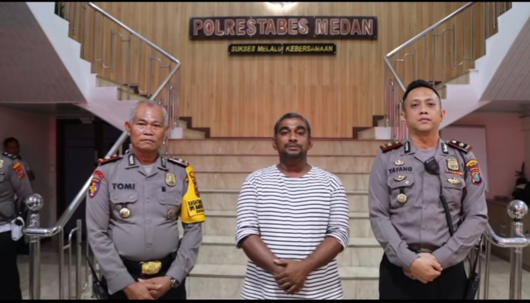 Rakesh, pedagang yang tantang mantu Jokowi, Bobby Nasution kini diperiksa polisi.
