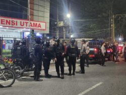 Pasukan Brimob Keluar Barak Cegah Begal dan Geng Motor di Medan