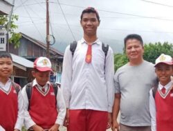 Sagil Muhammad Riski, Siswa SD yang Tingginya 2 Meter