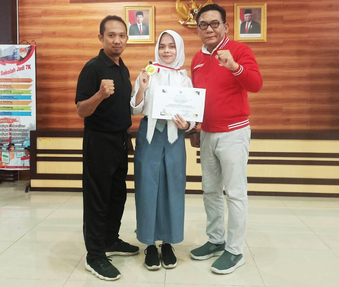 Siswa SMA Panca Budi Medan Juara Pencak Silat OSN Kota Medan/ist