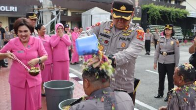 93 Personel Polrestabes Medan Naik Pangkat : Jabatan Adalah Amanah