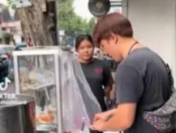 Sidik Eduard Jualan Bakso, Netizen : Salut, Ini Baru Keren !