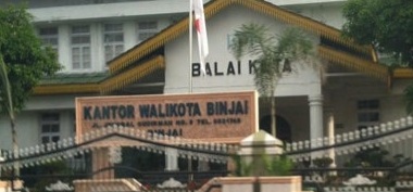 Kantor Pemko Binjai.(ist)