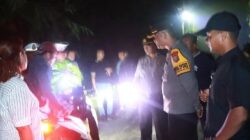 Malam-malam, Tim Gabungan TNI-Polri Patroli Kamtibmas