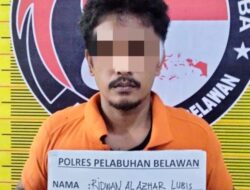 Dilaporkan Warga, Pengedar Sabu Tanjung Mulia Ditangkap