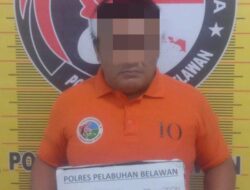 Pengedar Sabu Uni Kampung Belawan Akhirnya Ditangkap