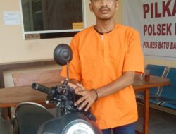 Anak Denai Nyuri Sepeda Motor di Batubara : Pelaku Ditangkap di Simpang Gambus