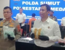 Satres Narkoba Polrestabes Medan Gerebek Rumah Penyimpanan 2 Kg Sabu dan 36.860 Butir Pil Ekstasi