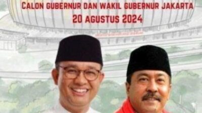 Anies Baswedan dan Rano Karno.(Ist)