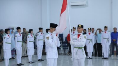 Paskibraka HUT RI ke 79 Dikukuhkan : Semoga Menjadi Generasi Emas