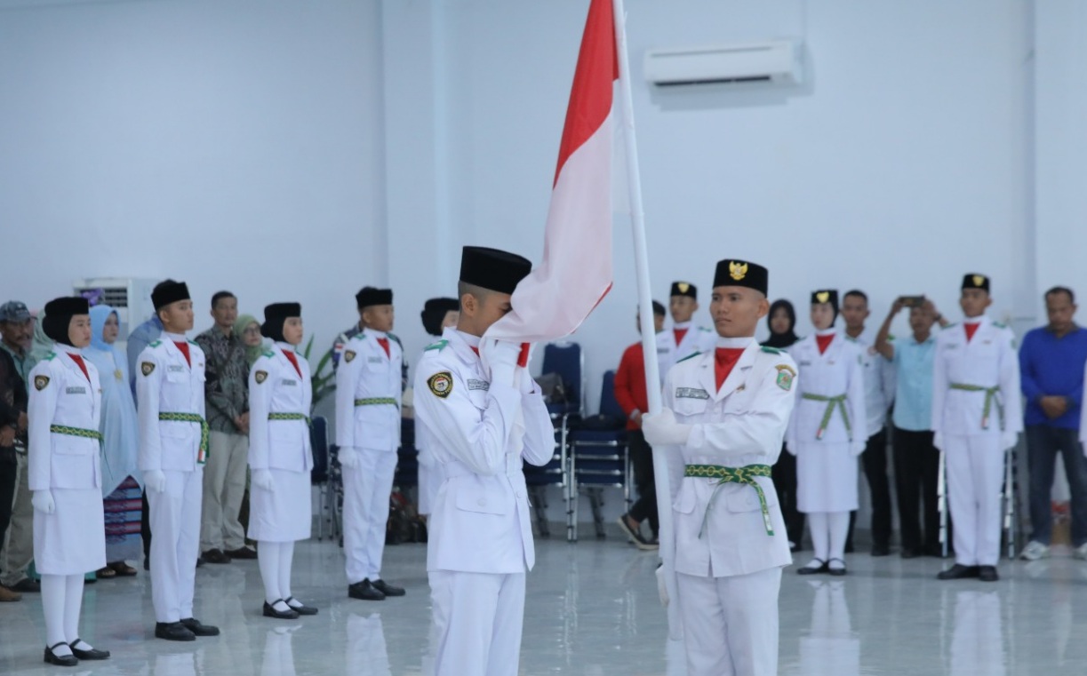 Paskibraka Kabupaten Asahan.(ist)