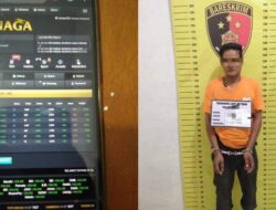 Penulis Togel Ditangkap saat Mangkal di Lokasi Tambal Ban