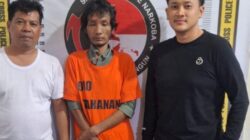 Petugas Sat Res Narkoba Polres Simalungun menangkap pengedar sabu bernama Wahyu Hidayat warga Desa Helvetia, Kecamatan Labuhan Deli, Kabupaten Deliserdang di Huta II Pematang Dolok Kahean, Kecamatan Tapian Dolok, Kabupaten Simalungun.