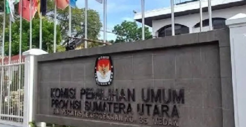 Kantor KPU Sumut.(ist)