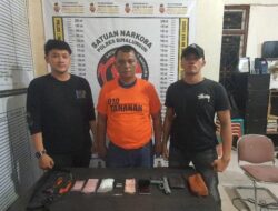 Pengedar Sabu Kuasai Senjata Airsoft Gun Ketika Ditangkap